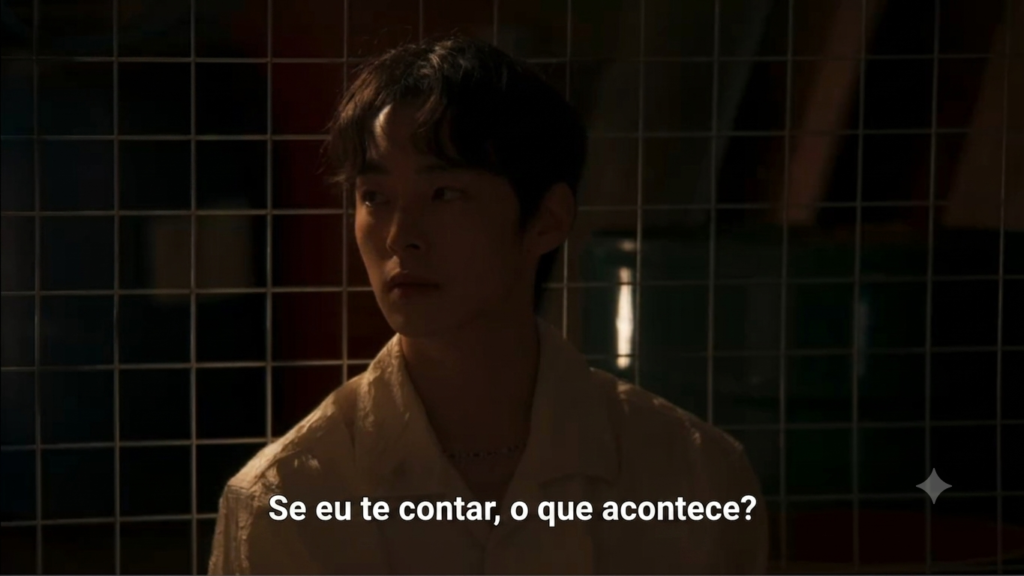 Heo Dong Hwa pergunta 'se eu te contar, o que acontece?' dentro do porão