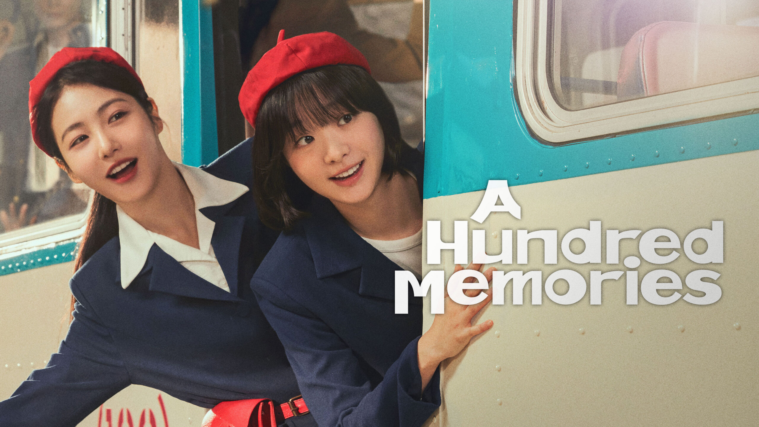 Kim Da-mi, Shin Ye-eun e Heo Nam-jun sorrindo juntos em still de 100 Memórias